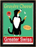 Greater Swiss Reproduction encadrée édition limitée par Ken Bailey