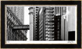 Réflexions urbaines II Reproduction encadrée édition limitée par Anthony Tahlier
