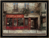 El café de los Amigos Láminas por Chiu Tak-Hak