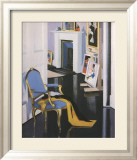 La chaise dorée Affiches par E.f.c. Cadell