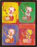 Four Pandas, 1983 Posters by Andy Warhol