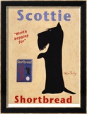 Scottie Shortbread Reproduction encadrée édition limitée par Ken Bailey
