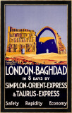 Simplon Orient Express, Baghdad, Iraq Kehystetty giclee-vedos Simplon Orient Express, Baghdad, Iraq Kehystetty giclee-vedos