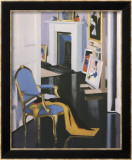 La chaise dorée Art par E.f.c. Cadell