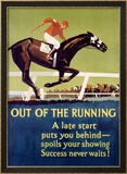 Out of the Running Lámina giclée enmarcada por Frank Mather Beatty Out of the Running Lámina giclée enmarcada por Frank Mather Beatty