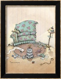 Miss Chievous Estampe encadrée par Gary Patterson