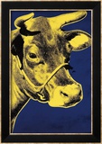 Cow, c.1971 (Blue and Yellow) Poster by Andy Warhol