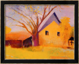 Ancien entrepôt à coton, Beech Island, Caroline du Sud Affiches par Wolf Kahn