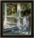 Small Glittering Porch Art par Alice Dalton Brown