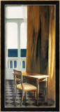 Interieur mit Sonne und Meer II Poster von Henning Von Gierke