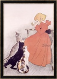 Lait Sterilise, 1896 Lámina giclée enmarcada por Théophile Alexandre Steinlen Lait Sterilise, 1896 Lámina giclée enmarcada por Théophile Alexandre Steinlen
