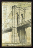 Brooklyn Bridge Kunstdrucke von P. Moss