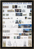 Collagen Poster von Antoni Gaudí