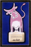 Monsavon au Lait Estampe encadrée par Raymond Savignac