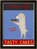 Schnoodle Tasty Cakes Reproduction encadrée édition limitée par Ken Bailey
