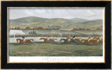 The Finish, Punchestown Lámina enmarcada de edición limitada por John Sturgess