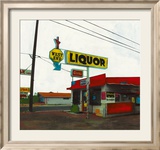 Route 66: West End Liquor Posters par Ayline Olukman