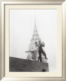 Dancing by Chrysler Building Póster