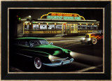 Mickeys Diner Affiches par Helen Flint