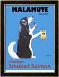 Malamute Smoked Salmon Lámina enmarcada de edición limitada por Ken Bailey Malamute Smoked Salmon Lámina enmarcada de edición limitada por Ken Bailey