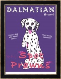 Dalmatian Spot Prawns Reproduction encadrée édition limitée par Ken Bailey