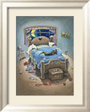 Bed Hog Estampe encadrée par Gary Patterson