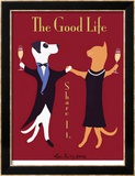 The Good Life Reproduction encadrée édition limitée par Ken Bailey