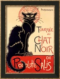 Tournée du Chat Noir, c.1896 Lámina giclée enmarcada por Théophile Alexandre Steinlen Tournée du Chat Noir, c.1896 Lámina giclée enmarcada por Théophile Alexandre Steinlen