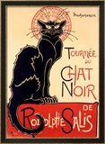 Tournee du Chat Noir Lámina giclée enmarcada por Théophile Alexandre Steinlen Tournee du Chat Noir Lámina giclée enmarcada por Théophile Alexandre Steinlen