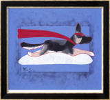 Super Shepherd Lámina enmarcada de edición limitada por Ken Bailey Super Shepherd Lámina enmarcada de edición limitada por Ken Bailey