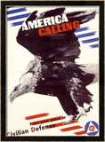 Estados Unidos te llama Lámina giclée enmarcada por Herbert Matter