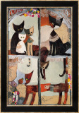 Finestra Dei Gatti Poster par Rosina Wachtmeister