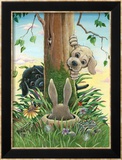 First Encounter Estampe encadrée par Gary Patterson