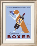 Appellation Boxer Lámina enmarcada de edición limitada por Ken Bailey