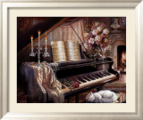 Sonate au coin du feu Affiches par Judy Gibson