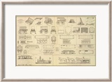Civil War: Care of Sick, Wounded, c.1895 Gerahmter Giclée-Druck