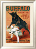 Buffalo Bouillon Estampe encadrée par Leonetto Cappiello