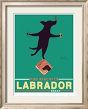 Black Lab Biscuits Lámina enmarcada de edición limitada por Ken Bailey