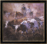 Rising Sun n' Dust Poster av Suzanne Baker