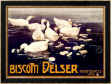 Biscotti Delser Innrammet Giclee-trykk av Mario Borgoni