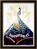 Schuster and Co Estampe encadrée par Carl Bockli