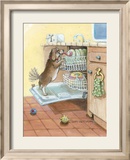 Rinse Cycle Estampe encadrée par Gary Patterson