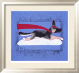 Super Shepherd Lámina enmarcada de edición limitada por Ken Bailey