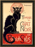 Tournee du Chat Noir Lámina giclée enmarcada por Théophile Alexandre Steinlen Tournee du Chat Noir Lámina giclée enmarcada por Théophile Alexandre Steinlen