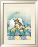 Sieste de chat Estampe encadrée par Gary Patterson