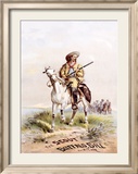 Buffalo Bill's Wild West, The Scout Estampe encadrée par Paul Frenzeny