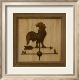 Girouette Coq Kunstdrucke von Thierry Verger