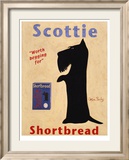 Scottie Shortbread Reproduction encadrée édition limitée par Ken Bailey