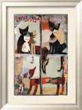 Finestra Dei Gatti Affiches par Rosina Wachtmeister
