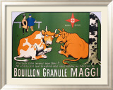 Bouillon Maggi Estampe encadrée par Benjamin Rabier